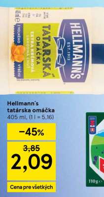 HELLMANN’S Tatárska omáčka