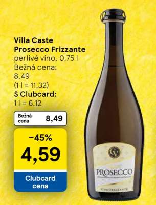 Villa Caste Prosecco frizzante