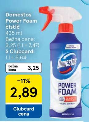 Domestos Power Foam čistič