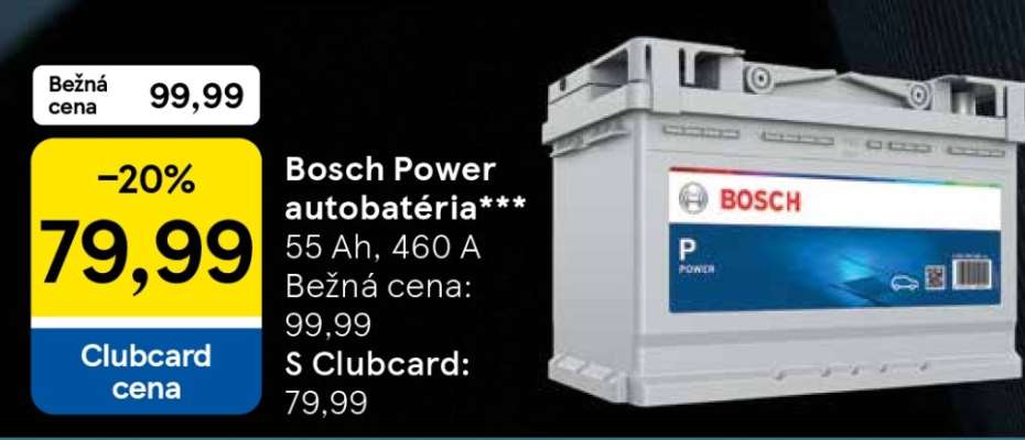 Bosch Power autobatéria