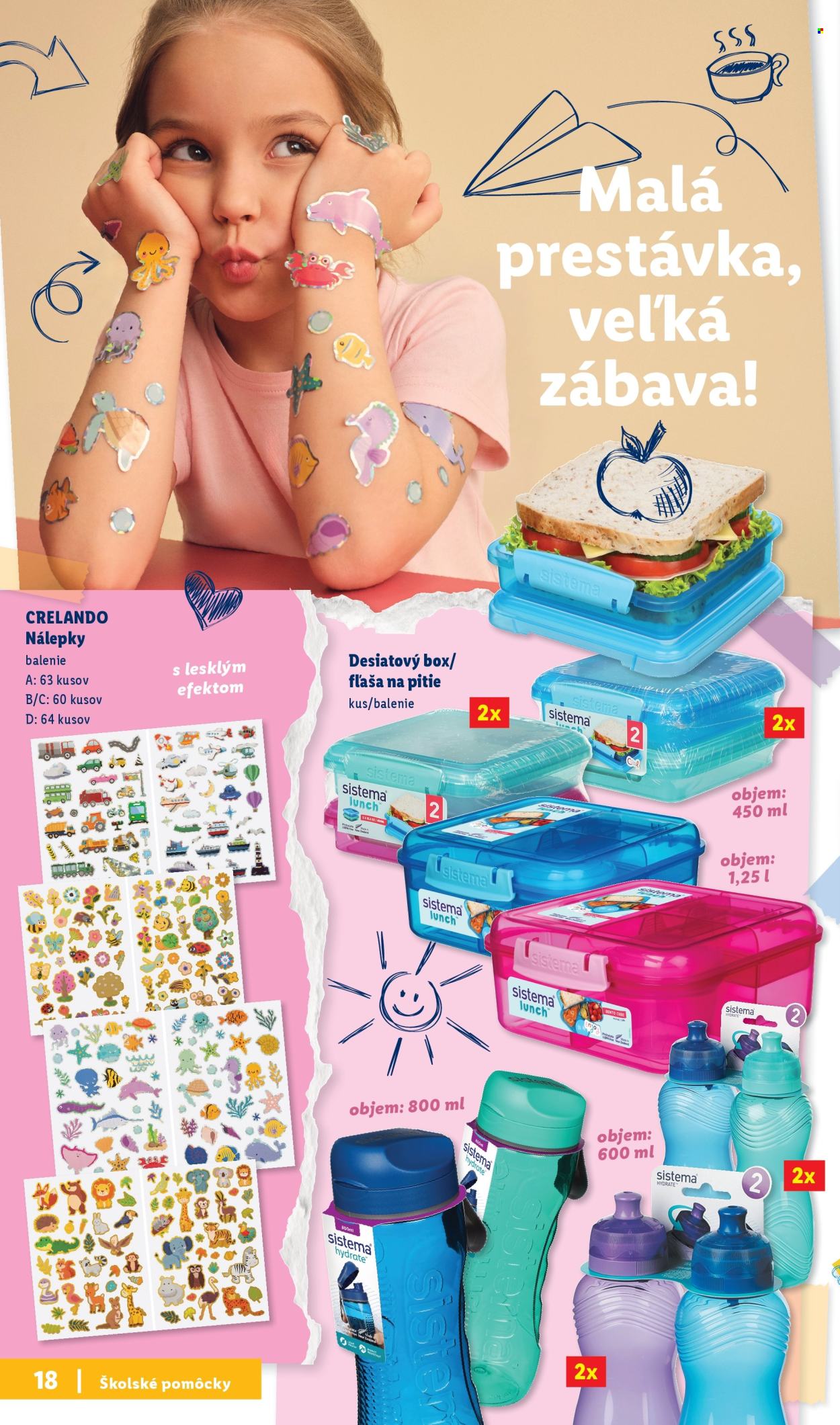 Leták Lidl. Strana 18