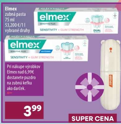 Elmex zubná pasta 75 ml