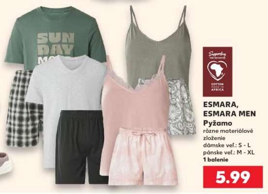 Esmara, Esmara men Pyžamo