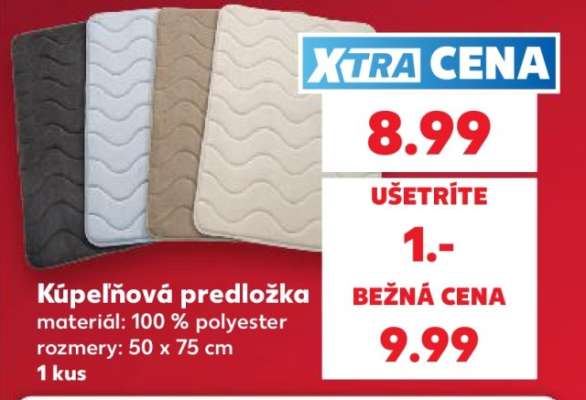 Kúpeľňová predložka