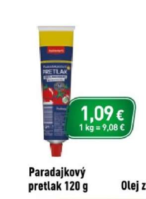 Paradajkový pretlak 120 g