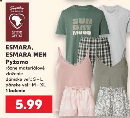 Esmara, Esmara men Pyžamo