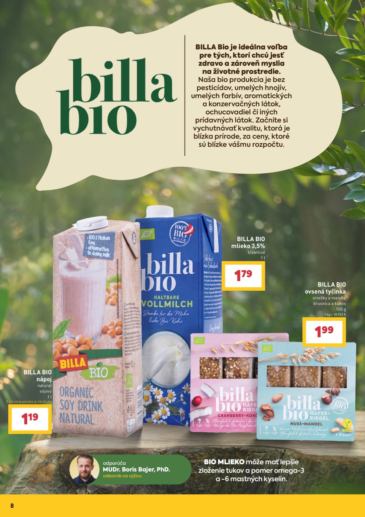 Leták Billa - 22.7.2026 - 18.8.2026. Strana 8