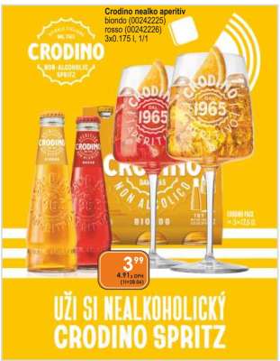 Crodino nealko aperitív