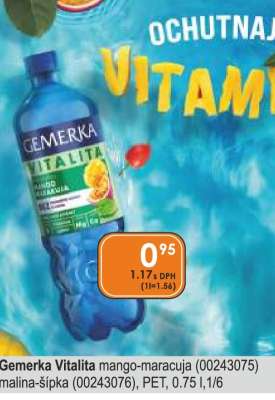 Gemerka Vitalita mango-maracuja