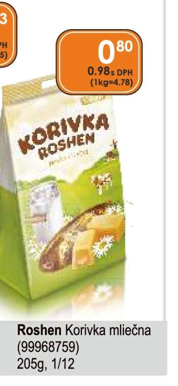 Roshen Korivka mliečna
