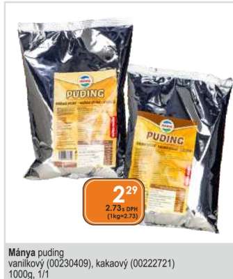 Mánya puding
