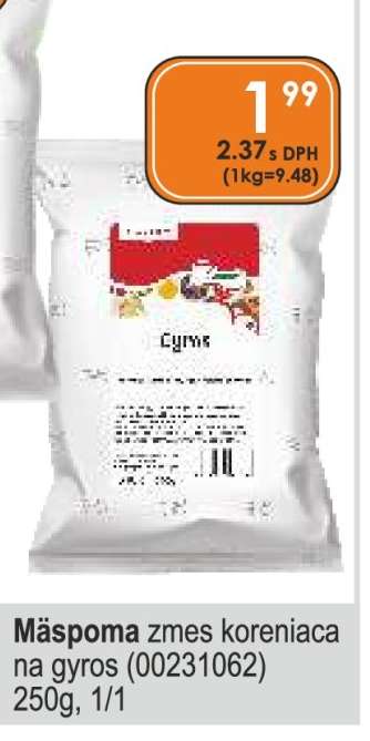Mäspoma zmes koreniaca na gyros (00231062)
