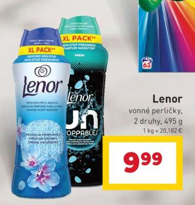 Lenor vonné perličky