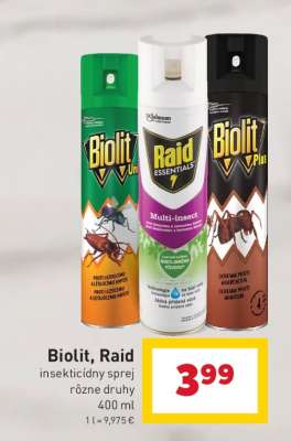 Biolit, Raid