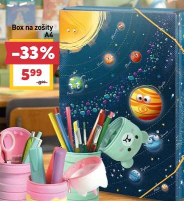 Box na zošity A4