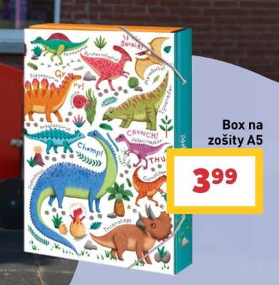 Box na zošity A5