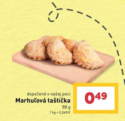 Marhuľová taštička