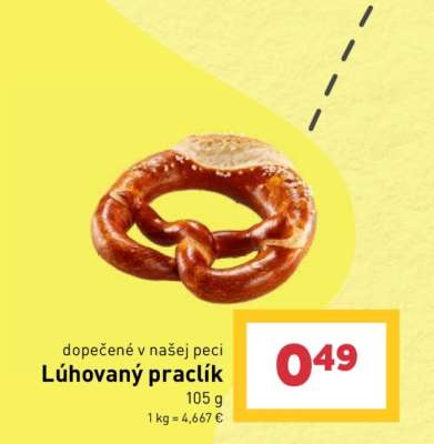 Lúhovaný praclík