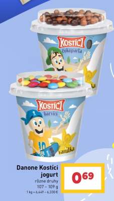 DANONE KOSTÍCI Jogurt