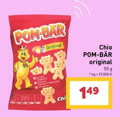 Chio Pom-Bär originál
