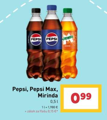 Pepsi/ Pepsi Max/ Mirinda/