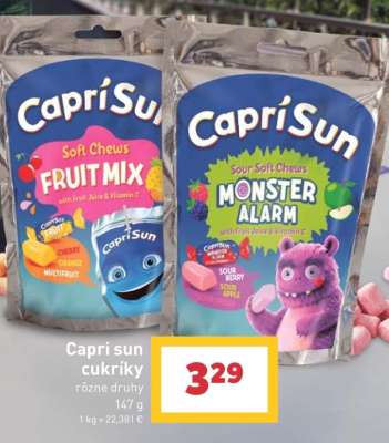 Capri sun cukríky