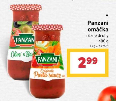 PANZANI Omáčka