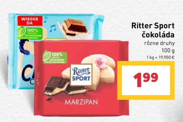 Ritter Sport čokoláda