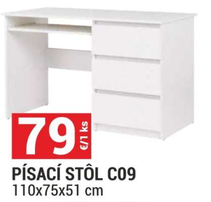 PÍSACÍ STÔL C09