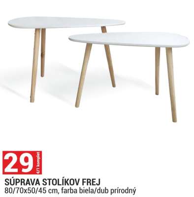 SÚPRAVA STOLÍKOV FREJ