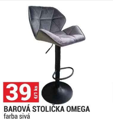BAROVÁ STOLIČKA OMEGA