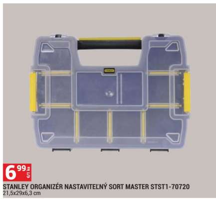 STANLEY ORGANIZÉR NASTAVITELNÝ SORT MASTER STST1-70720