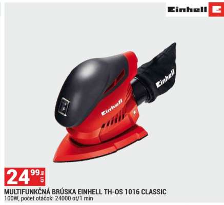MULTIFUNKČNÁ BRÚSKA EINHELL TH-OS 1016 CLASSIC