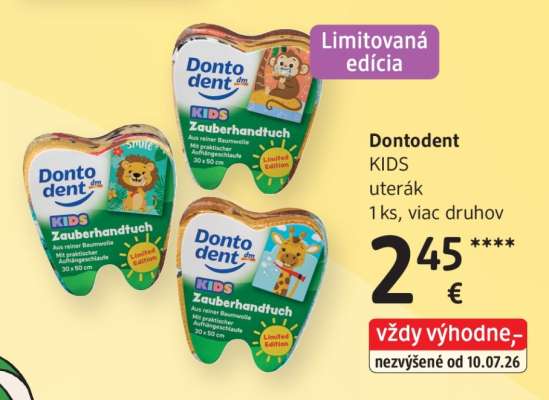 Dontodent KIDS uterák