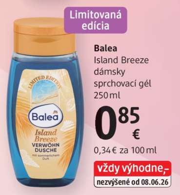 Balea Island Breeze dámsky sprchovací gél 250 ml