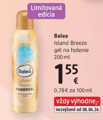 Balea Island Breeze gél na holenie
