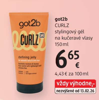 got2b CURLZ stylingový gél