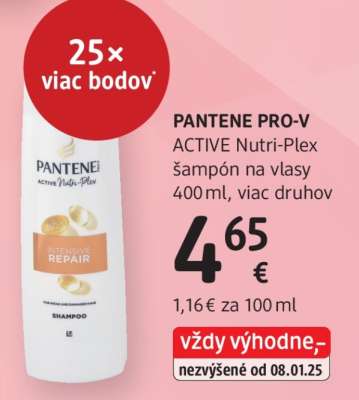 PANTENE PRO-V ACTIVE Nutri-Plex šampón na vlasy