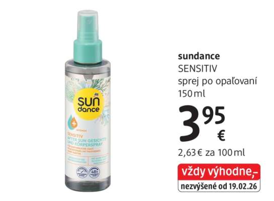 sundance SENSITIV sprej po opalování 150 ml