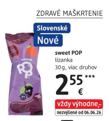 sweet POP lízanka