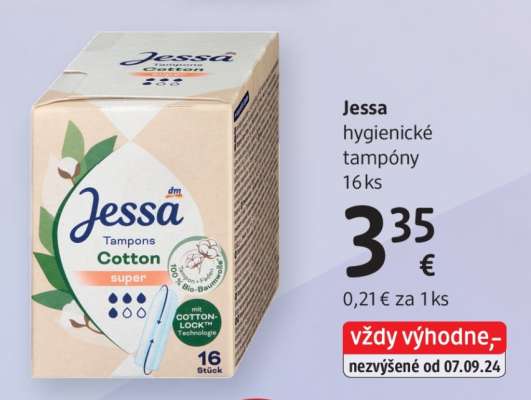 Jessa hygienické tampóny