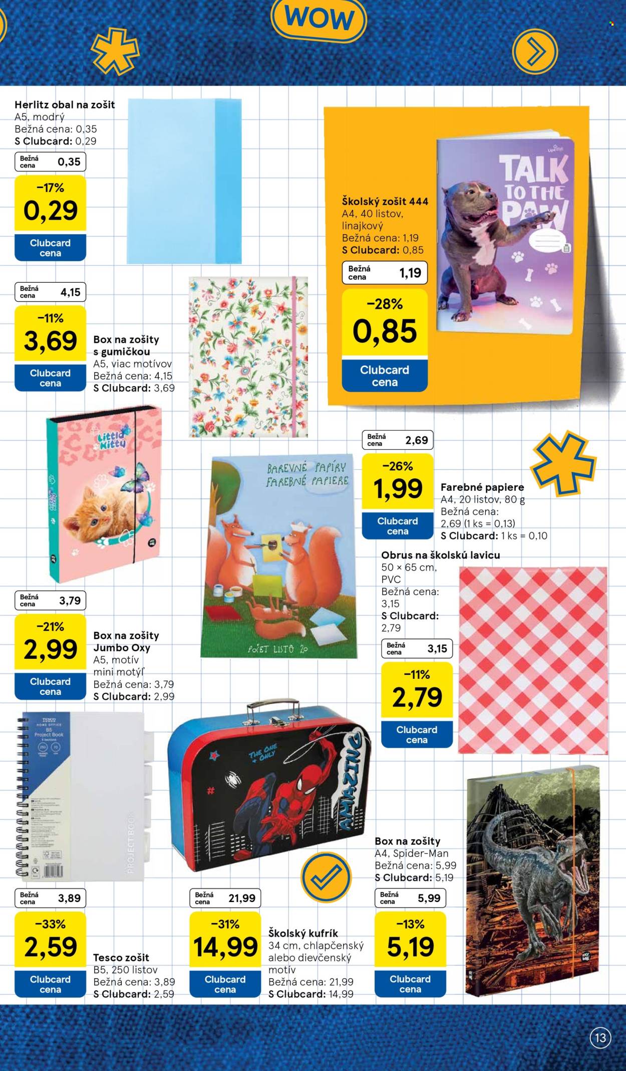Leták TESCO hypermarket - 3.8.2026 - 13.9.2026. Strana 13