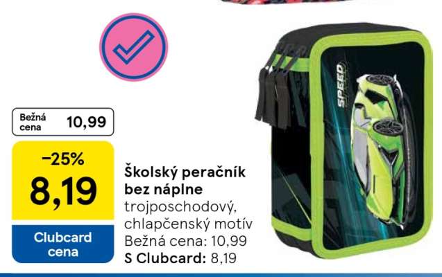 Školský peračník bez náplne**