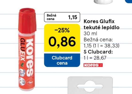 Kores Glufix tekuté lepidlo