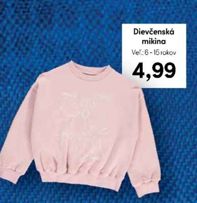 Dievčenská mikina