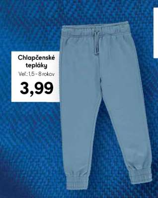 Chlapčenské tepláky