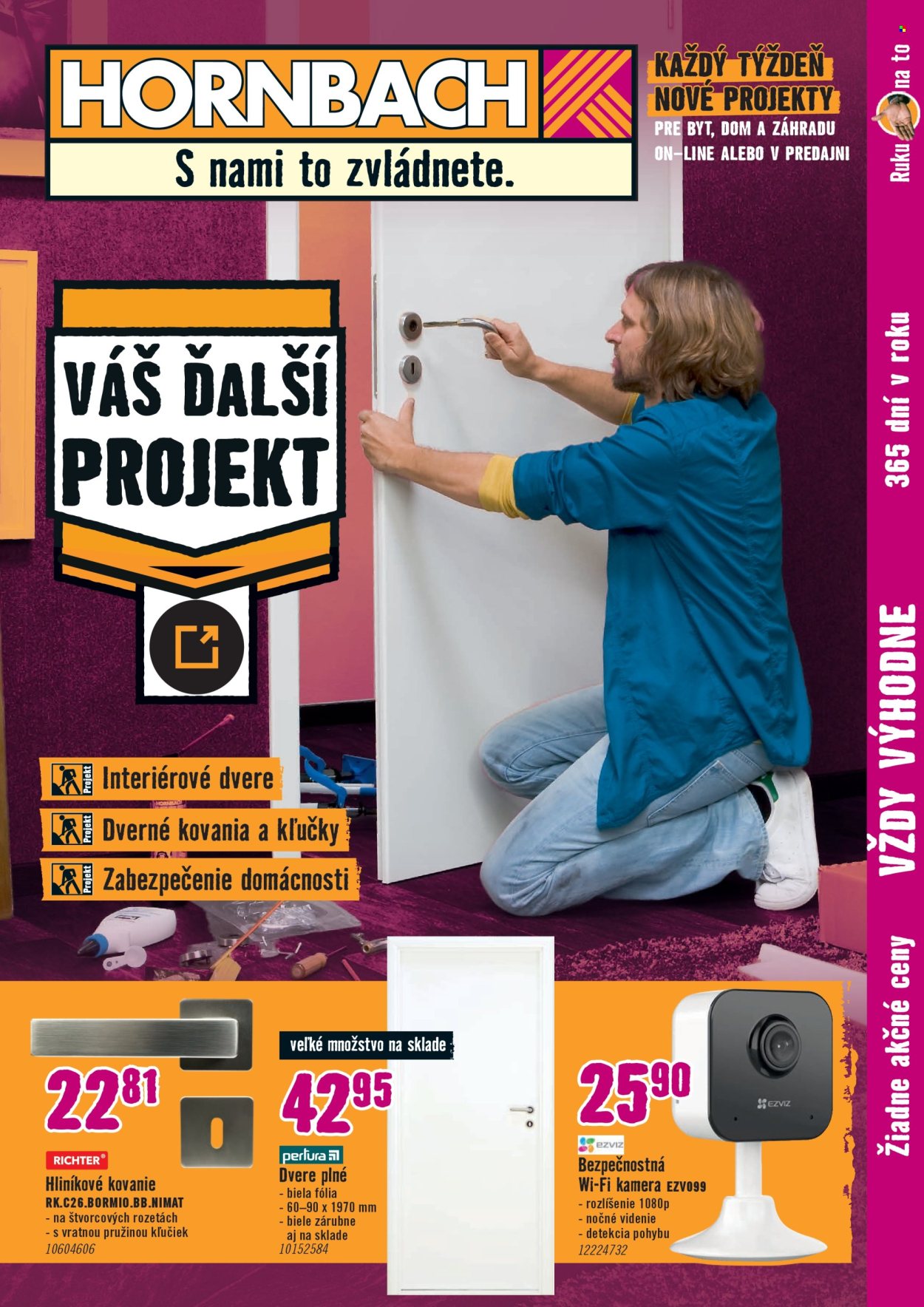 Leták Hornbach - 5.8.2026 - 19.8.2026. Strana 1