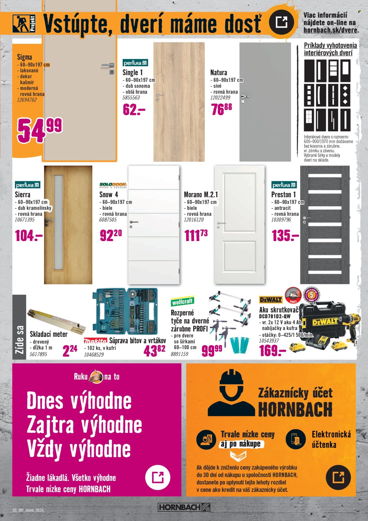 Leták Hornbach - 5.8.2026 - 19.8.2026. Strana 3
