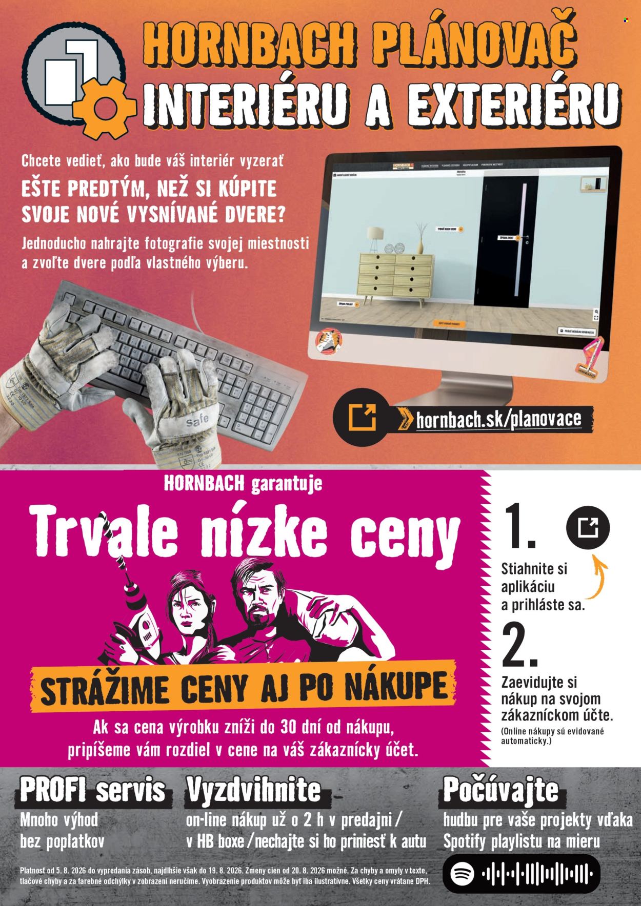 Leták Hornbach - 5.8.2026 - 19.8.2026. Strana 8