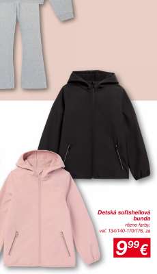 Detská softshellová bunda